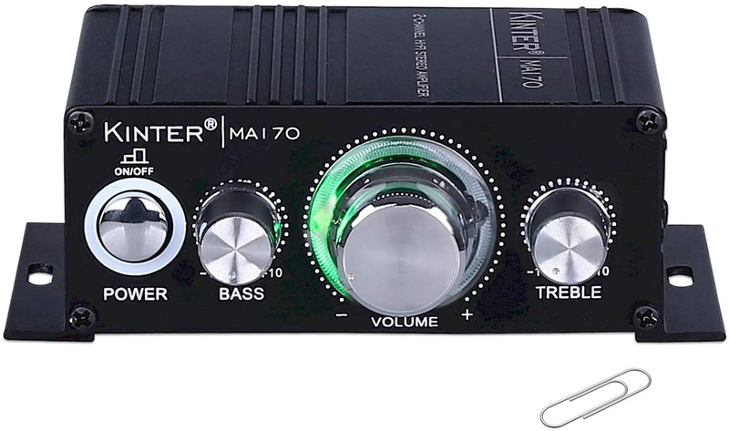 Kinter MA170 12V 2 Channel Mini Digital Audio Power Amplifier for Car or Mp3 Without Power Supply Electronics > Audio > Audio Components > Audio Amplifiers Kinter   