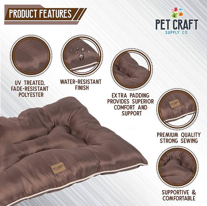 Pet Craft Supply Super Snoozer Durable Rugged Indoor / Outdoor All Season Water Resistant Dog Bed Medium Dog Bed Large Dog Dog Bed Animals & Pet Supplies > Pet Supplies > Dog Supplies > Dog Beds Pet Craft Supply   