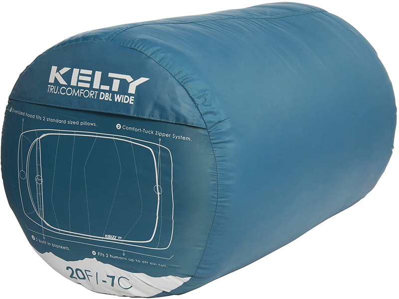 Kelty Tru.Comfort Doublewide 20 Degree Sleeping Bag – Two Person Synthetic Camping Sleeping Bag for Couples & Family Camping Sporting Goods > Outdoor Recreation > Camping & Hiking > Sleeping BagsSporting Goods > Outdoor Recreation > Camping & Hiking > Sleeping Bags Kelty   