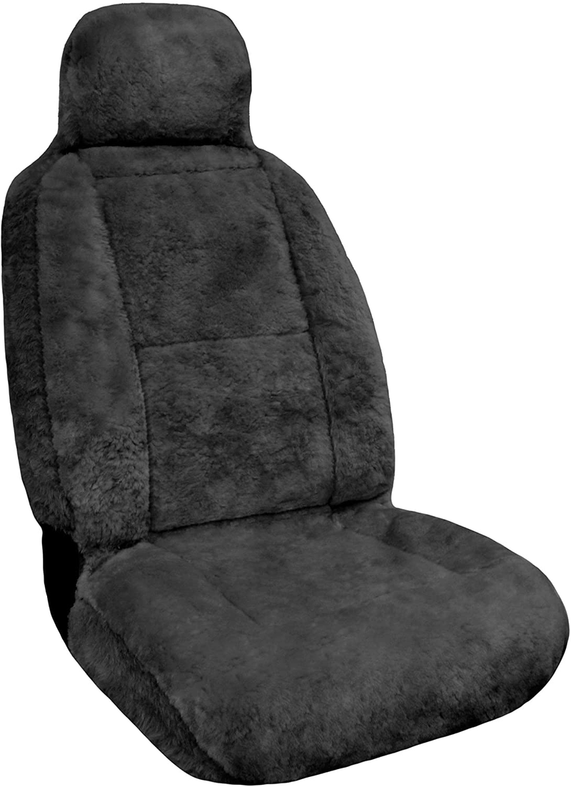 Eurow Sheepskin Seat Cover, 56 by 23 Inches, Champagne Vehicles & Parts > Vehicle Parts & Accessories > Motor Vehicle Parts > Motor Vehicle Seating ‎Eurow & O'Reilly Corp. Gray  