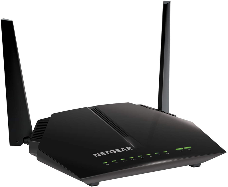 NETGEAR Nighthawk Cable Modem Wi-Fi Router Combo C7000-Compatible with Cable Providers Including Xfinity by Comcast, Spectrum, Cox for Cable Plans Up to 400 Mbps | AC1900 Wi-Fi Speed | DOCSIS 3.0 Electronics > Networking > Modems NETGEAR 200Mbps Max Download | WiFi AC1200  