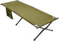 Kingcamp Camping Sleeping Cot Folding Bed 81” X 30” Extra Wide for Adults Heavy Duty Portable for Indoors & Outdoors Use Sporting Goods > Outdoor Recreation > Camping & Hiking > Camp Furniture KingCamp Green  