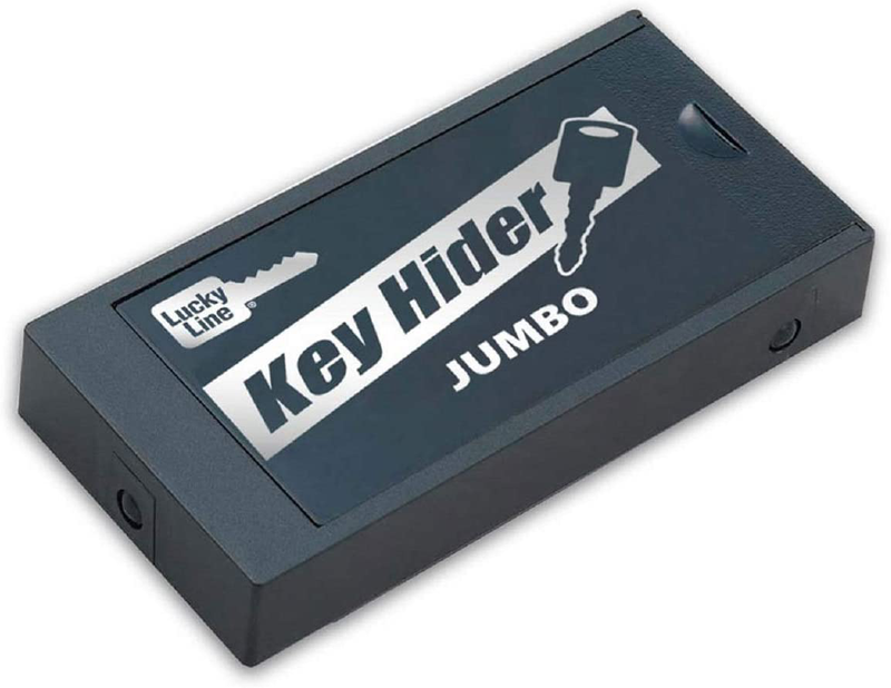 Lucky Line Jumbo Magnetic Key Hider, Case Holder for Larger Keys and Transponders (91501)  Lucky Line Jumbo 1 Pack 