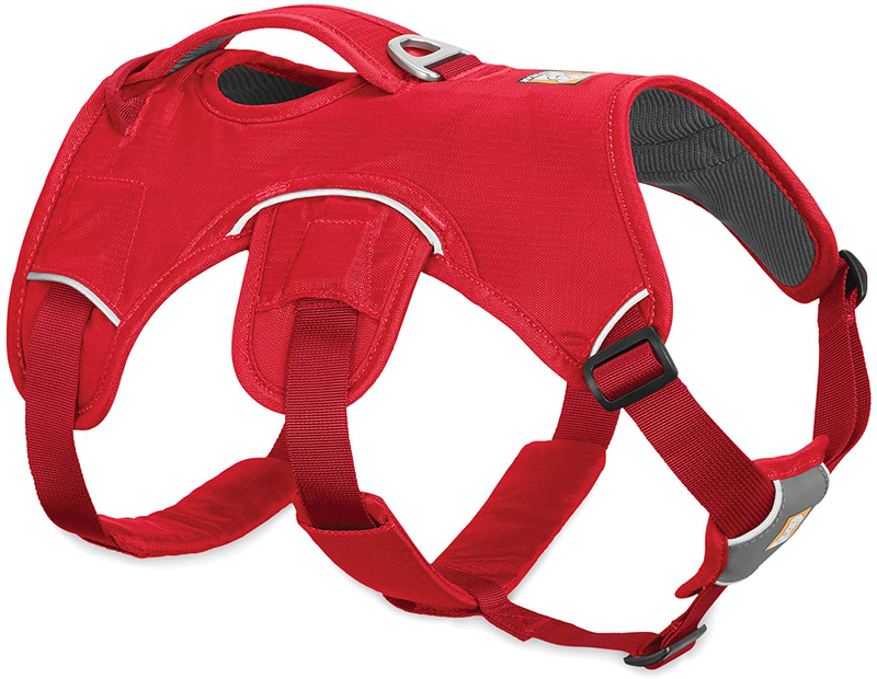 RUFFWEAR, Web Master, Multi-Use Support Dog Harness, Hiking and Trail Running, Service and Working, Everyday Wear Animals & Pet Supplies > Pet Supplies > Dog Supplies RUFFWEAR Red Currant X-Small 