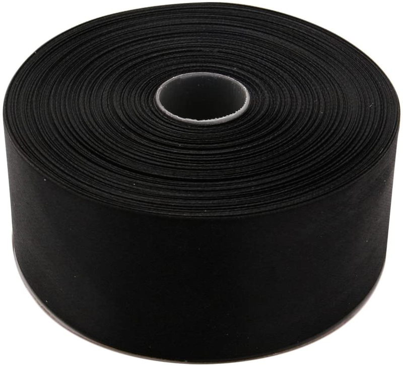 Topenca Supplies 3/8 Inches x 50 Yards Double Face Solid Satin Ribbon Roll, White Arts & Entertainment > Hobbies & Creative Arts > Arts & Crafts > Art & Crafting Materials > Embellishments & Trims > Ribbons & Trim Topenca Supplies Black 2" x 50 yards 