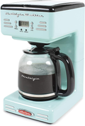 Nostalgia RCOF12AQ New & Improved Retro 12-Cup Programmable Coffee Maker With LED Display, Automatic Shut-Off & Keep Warm, Pause-And-Serve Function Home & Garden > Kitchen & Dining > Kitchen Tools & Utensils > Kitchen Knives Nostalgia Aqua  