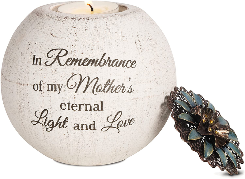 Pavilion Gift Company 19091 Mother's Love Terra Cotta Candle Holder, 4-Inch Home & Garden > Decor > Home Fragrance Accessories > Candle Holders Pavilion Gift Company Default Title  