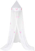 Octorose Butterfly Bed Canopy Mosquito NET Crib Twin Full Queen King (Pink) Sporting Goods > Outdoor Recreation > Camping & Hiking > Mosquito Nets & Insect Screens OctoRose White  