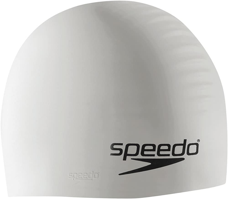 Speedo Unisex-Adult Swim Cap Silicone Sporting Goods > Outdoor Recreation > Boating & Water Sports > Swimming > Swim Caps Speedo White  