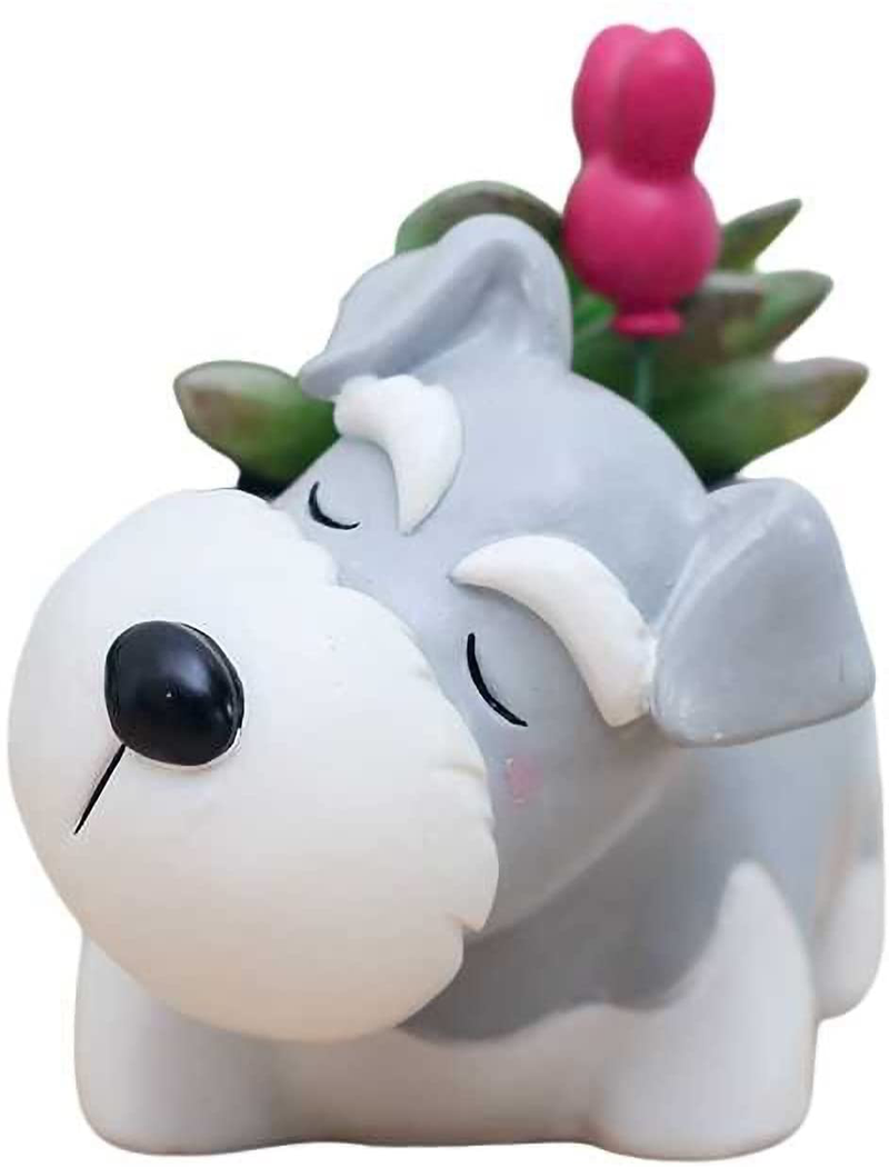 Cuteforyou Cute Animal Shaped Cartoon Home Decoration Succulent Air Plant Holder Flower Pots (Small Corgi)