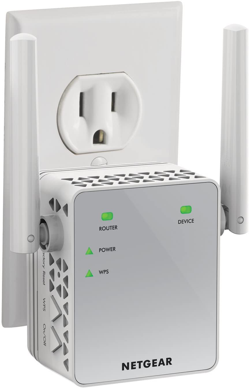 NETGEAR Wi-Fi Range Extender EX3700 - Coverage up to 1000 Sq Ft and 15 Devices with AC750 Dual Band Wireless Signal Booster & Repeater (Up to 750Mbps Speed), and Compact Wall Plug Design Sporting Goods > Outdoor Recreation > Camping & Hiking > Camping Tools Netgear Inc WiFi Extender AC750  