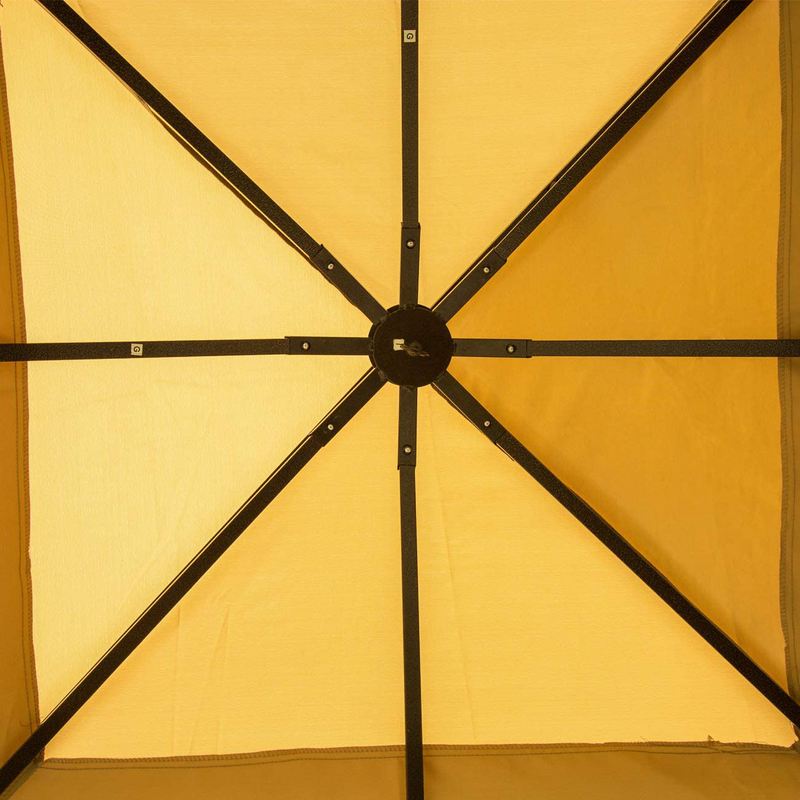 Sunnyglade 10' x10' Gazebo Canopy Soft Top Outdoor Patio Gazebo Tent Garden Canopy for Your Yard, Patio, Garden, Outdoor or Party Home & Garden > Lawn & Garden > Outdoor Living > Outdoor Structures > Canopies & Gazebos Sunnyglade   