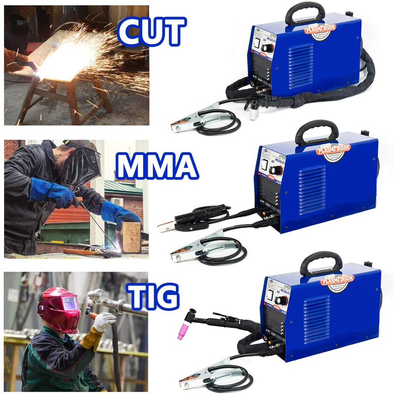 CT418 TIG/MMA/CUT 3 in 1 Multi-functional Welder Equipment Inverter Portable Multifunction Welding machine