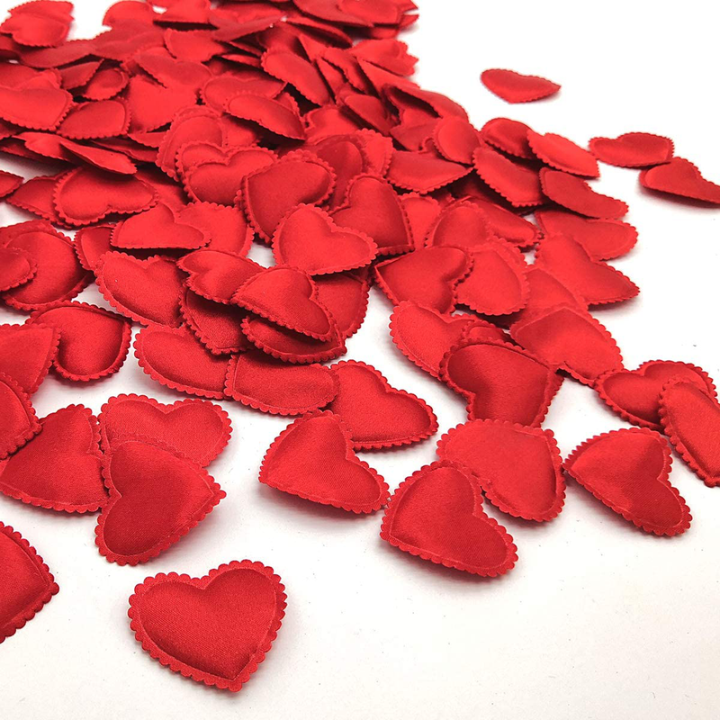 Grunyia Heart Confetti Decoration - Romantic Decor for Valentine'S Day,Mother'S Day,Birthday,Anniversary,Thanksgiving,Christmas,New Year (400PCS Mix) Arts & Entertainment > Party & Celebration > Party Supplies Grunyia Red  