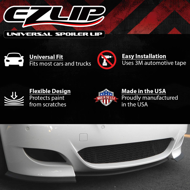 EZ Lip – The Original Universal Fit 1-Inch Lip Spoiler Vehicles & Parts > Vehicle Parts & Accessories > Vehicle Maintenance, Care & Decor EZ Lip   