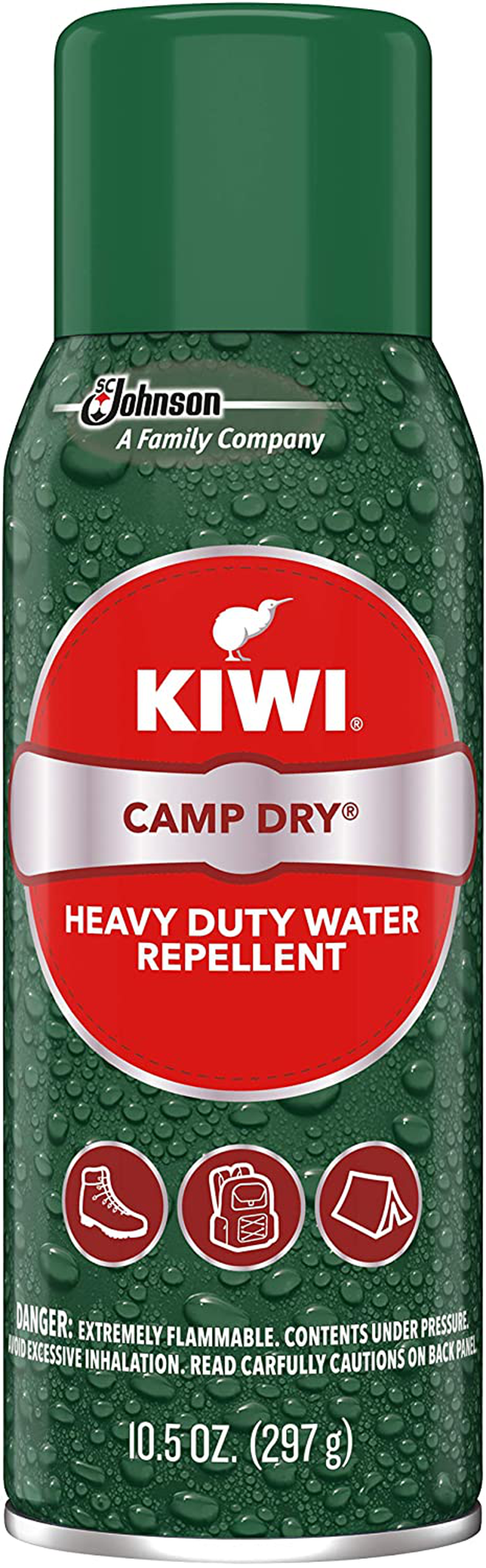 Kiwi Camp Dry Heavy Duty Water Repellent (1 - 10.5 Oz Cans) Sporting Goods > Outdoor Recreation > Camping & Hiking > Camp Furniture KIWI   