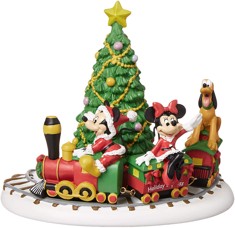 Department 56 Disney Village Miniature Display Piece Mickey's Holiday Express Home & Garden > Decor > Seasonal & Holiday Decorations& Garden > Decor > Seasonal & Holiday Decorations Department 56   