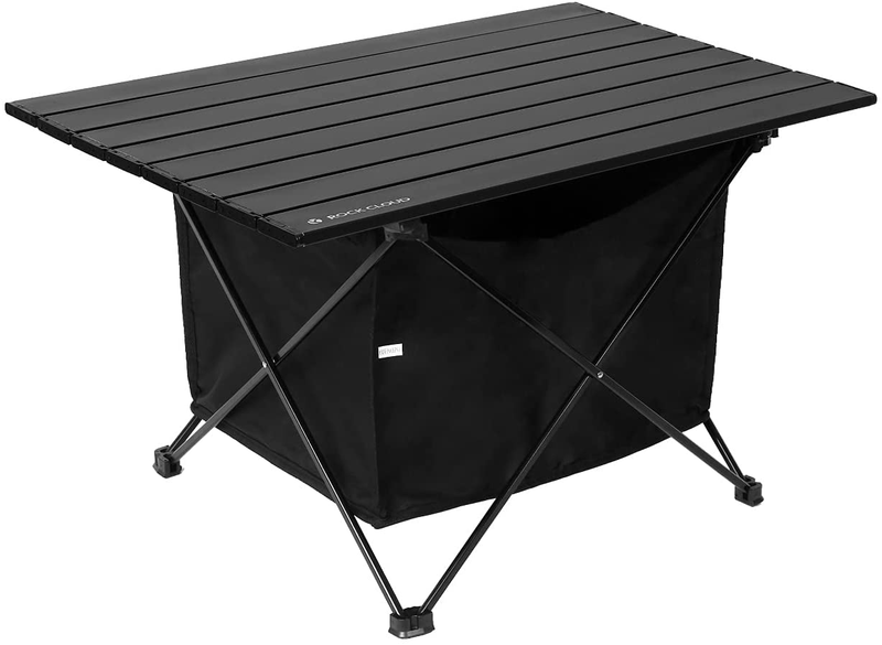 Rock Cloud Portable Camping Table Ultralight Aluminum Camp Table Folding Beach Table for Camping Hiking Backpacking Outdoor Picnic, Green Sporting Goods > Outdoor Recreation > Camping & Hiking > Camp Furniture ROCK CLOUD   