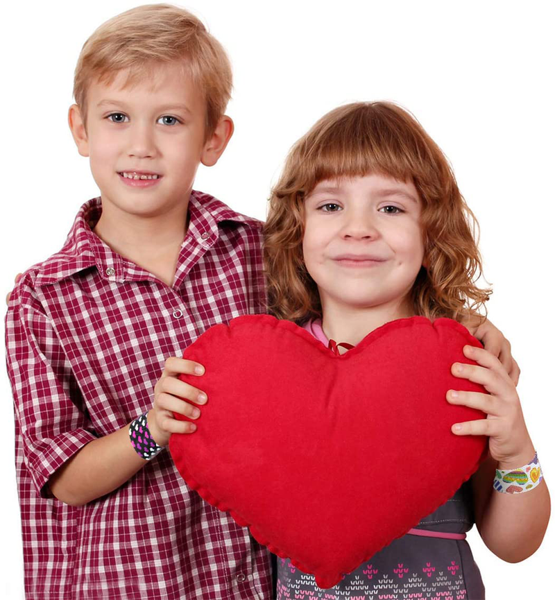 Jofan 48 PCS Valentines Slap Bracelets Toys for Kids School Class Classroom Valentines Day Cards Gifts Prizes Party Favors