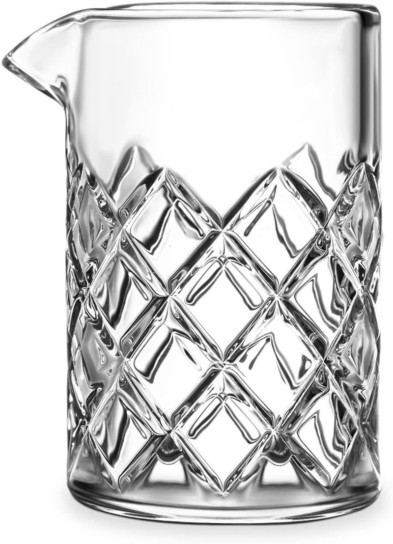 Cocktail Mixing Glass - Bar Mixing Pitcher for Stirring Drinks - 1/4-inch Thick Walls - 17-ounce, 2 Drink Capacity Home & Garden > Kitchen & Dining > Barware Mixologists 17-ounce 1 