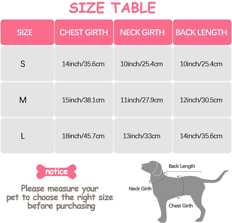 Pedgot 2 Pack Adorable Dog Pajamas Breathable Puppy Jumpsuit Soft Dog Clothes Fashionable Dog Apparel Dog Pjs Animals & Pet Supplies > Pet Supplies > Dog Supplies > Dog Apparel Pedgot   