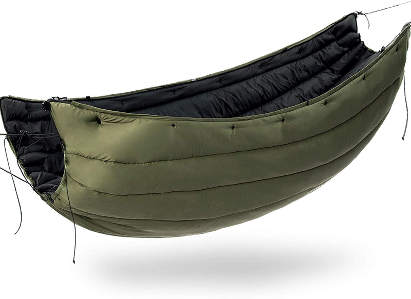 onewind Underquilt Double Hammock Camping Quilt Multi-Season, Essential Lightweight Portable Sleeping Quilt for Hiking, Backpacking,Yard Home & Garden > Lawn & Garden > Outdoor Living > Hammocks onewind Od Green 40f 83inch*52inch 