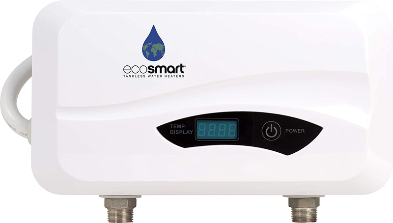 Ecosmart POU 3.5 Point of Use Electric Tankless Water Heater, 3.5Kw@120-Volt, 7” X 11” X 3” Sporting Goods > Outdoor Recreation > Camping & Hiking > Portable Toilets & ShowersSporting Goods > Outdoor Recreation > Camping & Hiking > Portable Toilets & Showers EcoSmart POU 3.5  