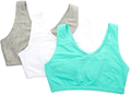 Fruit of the Loom womens Soft httpsApparel & Accessories > Clothing > Underwear & Socks > Bras://twitter.com/gamezone_app/status/1437079220086259712?s=20 Fruit of the Loom Mint/White/Grey 42 