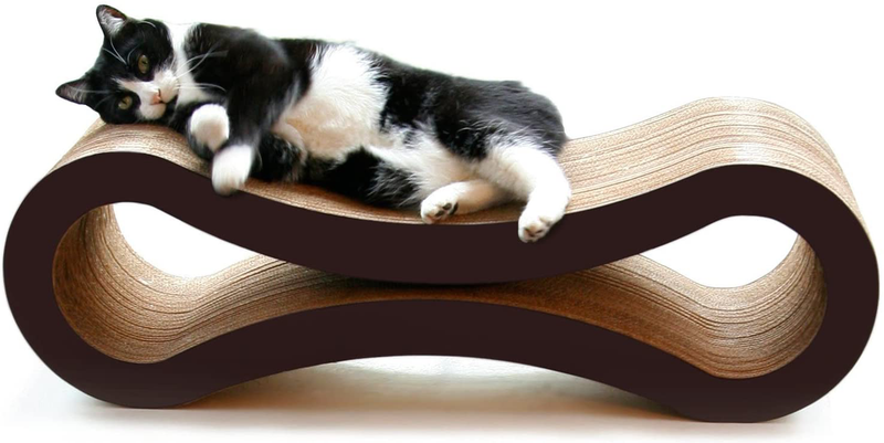 PetFusion Ultimate Cat Scratcher Lounge (Available in 3 Colors). Scratch, Play, & Perch! Superior Cardboard & Construction, Significantly Outlasts Cheaper Alternatives. 1 Year Warranty Animals & Pet Supplies > Pet Supplies > Cat Supplies > Cat Beds PetFusion, LLC. Walnut Brown  