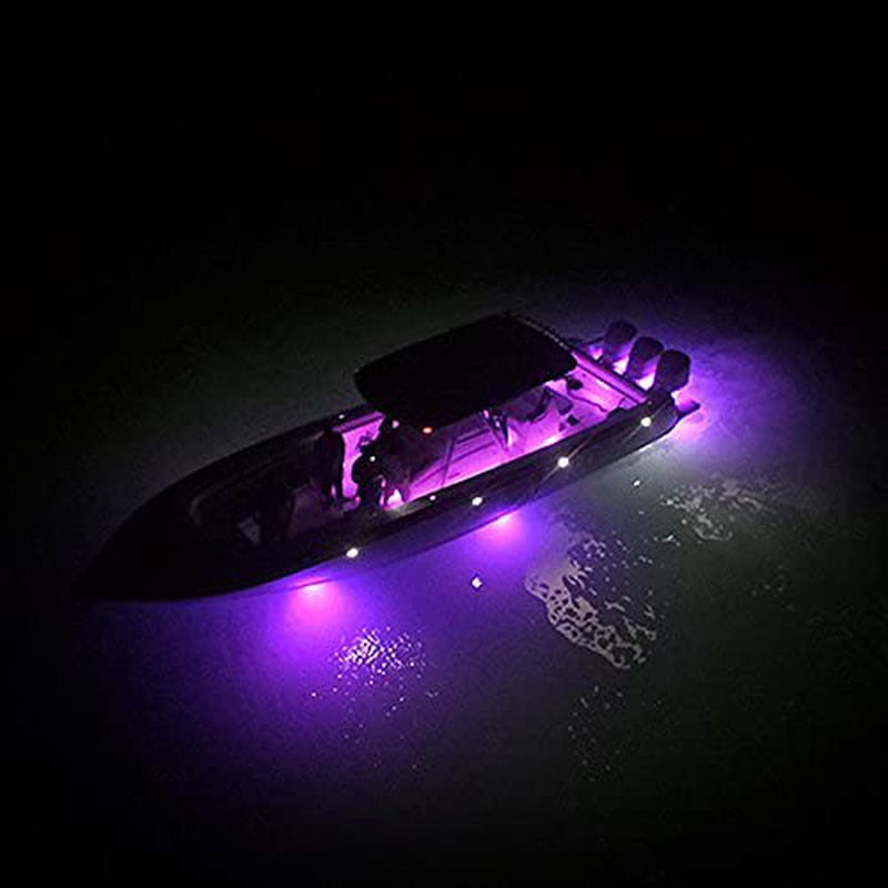 Lumitec Lighting 101510, LED Underwater Light, SeaBlaze Quattro Underwater Light, Spectrum Full-Color RGBW
