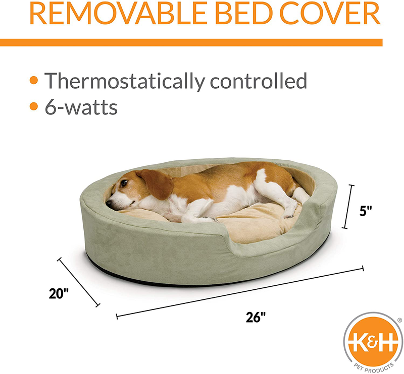 K&H PET PRODUCTS Heated Thermo-Snuggly Sleeper Indoor Pet Bed for Dogs, Multiple Sizes Animals & Pet Supplies > Pet Supplies > Cat Supplies > Cat Beds K&H PET PRODUCTS   