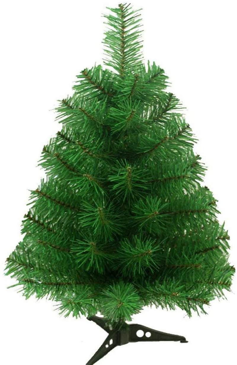 S-SSOY 2 Foot Christmas Trees Artificial Xmas Pine Tree with PVC Leg Stand Base Home Office Holiday Decoration (Black) Home & Garden > Decor > Seasonal & Holiday Decorations > Christmas Tree Stands S-SSOY Green  