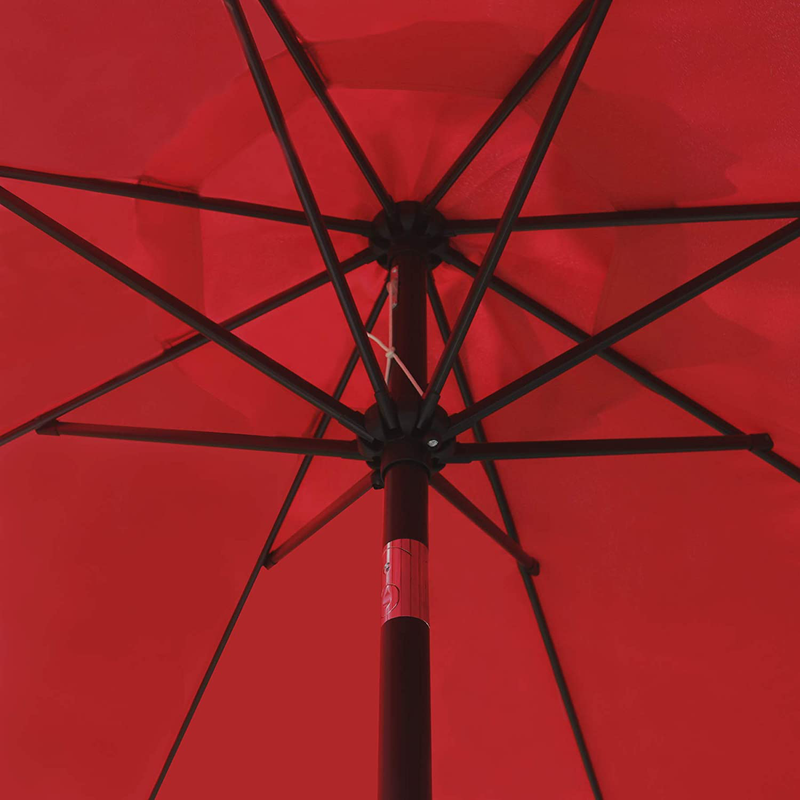 Sunnyglade 9' Patio Umbrella Outdoor Table Umbrella with 8 Sturdy Ribs (Red) Home & Garden > Lawn & Garden > Outdoor Living > Outdoor Umbrella & Sunshade Accessories Sunnyglade   