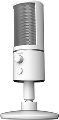Razer Seiren X USB Streaming Microphone: Professional Grade - Built-In Shock Mount - Supercardiod Pick-Up Pattern - Anodized Aluminum - Classic Black Electronics > Audio > Audio Components > Microphones Razer Mercury White Microphone 