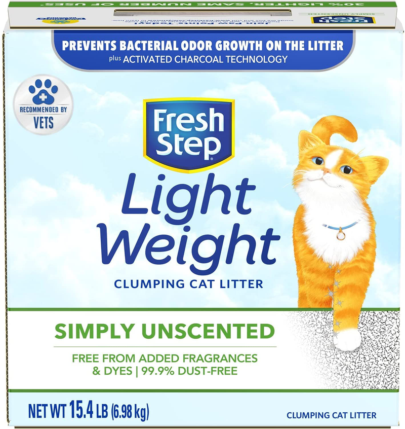 Fresh Step Lightweight Clumping Cat Litter - 15.4lb Animals & Pet Supplies > Pet Supplies > Cat Supplies > Cat Litter Fresh Step   