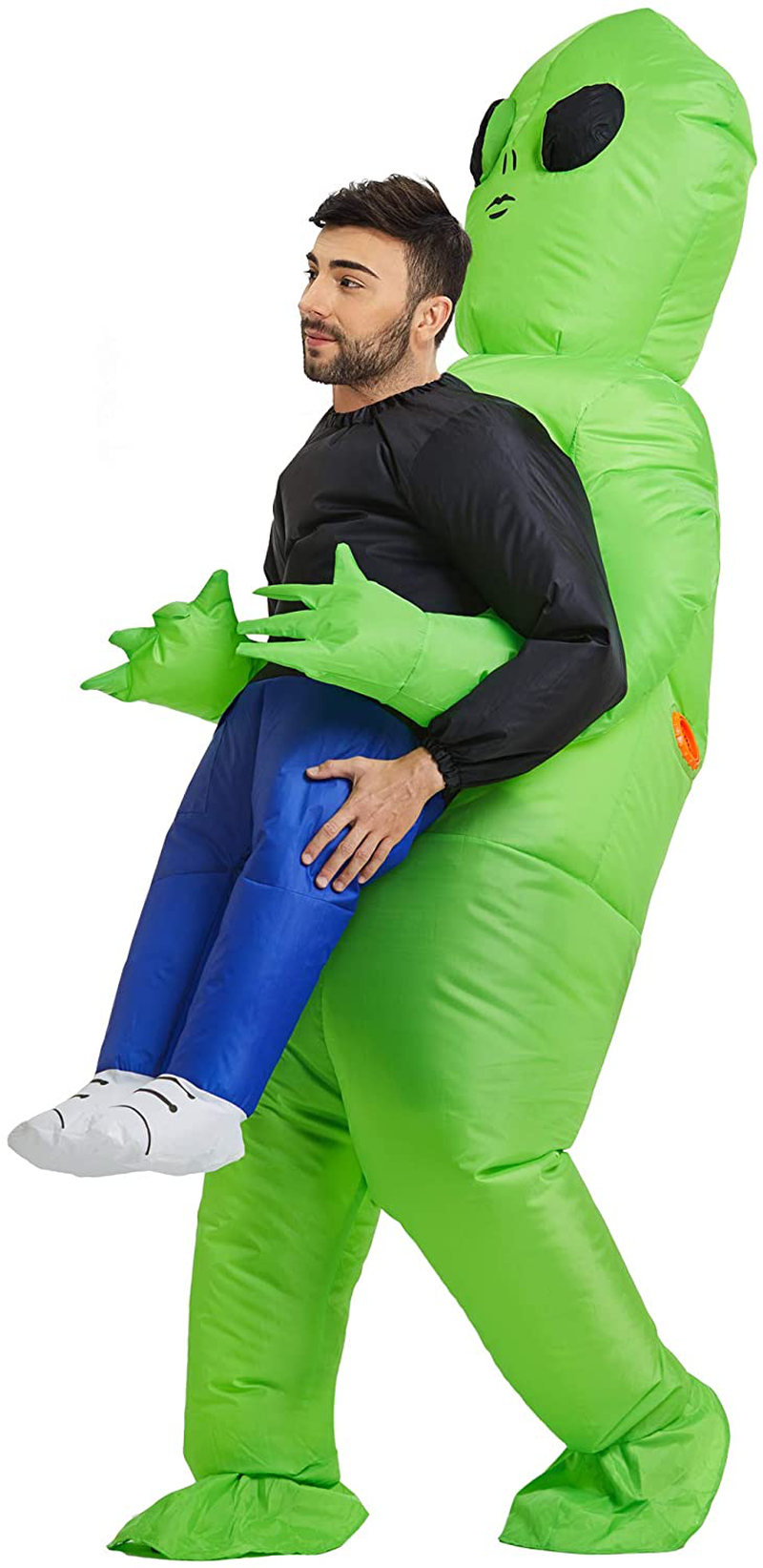 TOLOCO Inflatable Alien Costume Adult, Inflatable Costume Adult, Inflatable Halloween Costumes for Men, Alien Blow up Costumes for Adults Apparel & Accessories > Costumes & Accessories > Costumes TOLOCO Default Title  