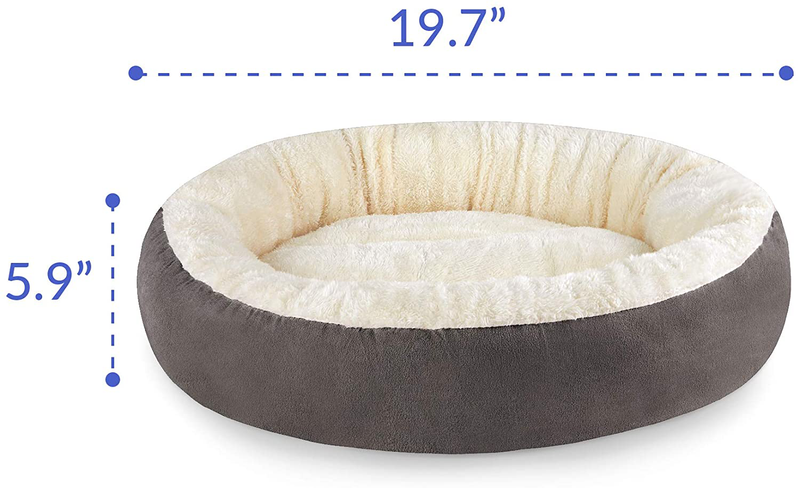 Tempcore Cat Bed for Indoor Cats, Machine Washable Cat Beds, 20 Inch Pet Bed for Cats or Small Dogs,Anti-Slip & Water-Resistant Bottom Animals & Pet Supplies > Pet Supplies > Cat Supplies > Cat Beds Tempcore   