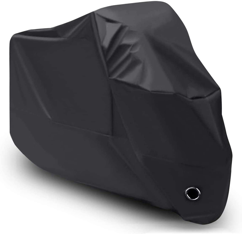 Motorcycle Cover,WDLHQC 210D Waterproof Motorcycle Cover All Weather Outdoor Protection,Oxford Durable & Tear Proof,Precision Fit for Length 87 inch Vehicles & Parts > Vehicle Parts & Accessories > Vehicle Maintenance, Care & Decor > Vehicle Covers > Vehicle Storage Covers > Motorcycle Storage Covers WDLHQC XXXL  
