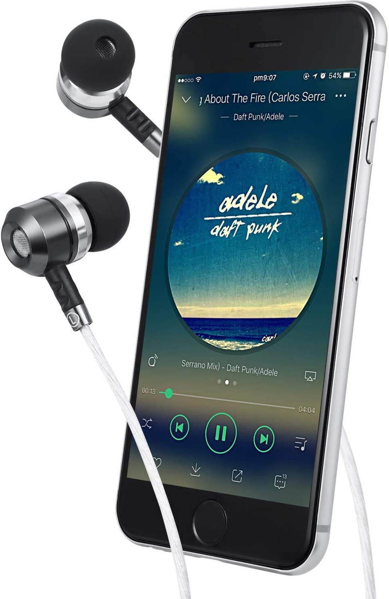 Sephia SP3060 Earbuds, Wired in-Ear Headphones with Tangle-Free Cord, Noise Isolating, Bass Driven Sound, Metal Earphones, Carry Case, Ear Bud Tips Electronics > Audio > Audio Components > Headphones & Headsets > Headphones sephia   