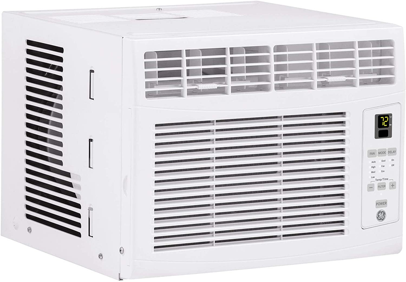 GE 5,000 BTU Mechanical Window Air Conditioner, Cools up to 150 sq. Ft, Easy Install Kit Included, 5000 115V, White Home & Garden > Household Appliances > Climate Control Appliances > Air Conditioners GE Electronic 6000 BTU 115V 