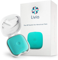 Livia FDA Cleared Period Cramps Relief Device - Drug-Free Solution for Menstrual Cycle Pain - Electric Abdominal Treatment - Get Rid of Menses Aches - Compact Ally for Menstruation Cramps - Lavender