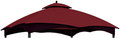 CoastShade Patio 10X12 Replacement Canopy Roof for Lowe's Allen Roth 10X12 Gazebo Backyard Double Top Gazebo #GF-12S004B-1（Khaki） Home & Garden > Lawn & Garden > Outdoor Living > Outdoor Structures > Canopies & Gazebos CoastShade Burgundy  