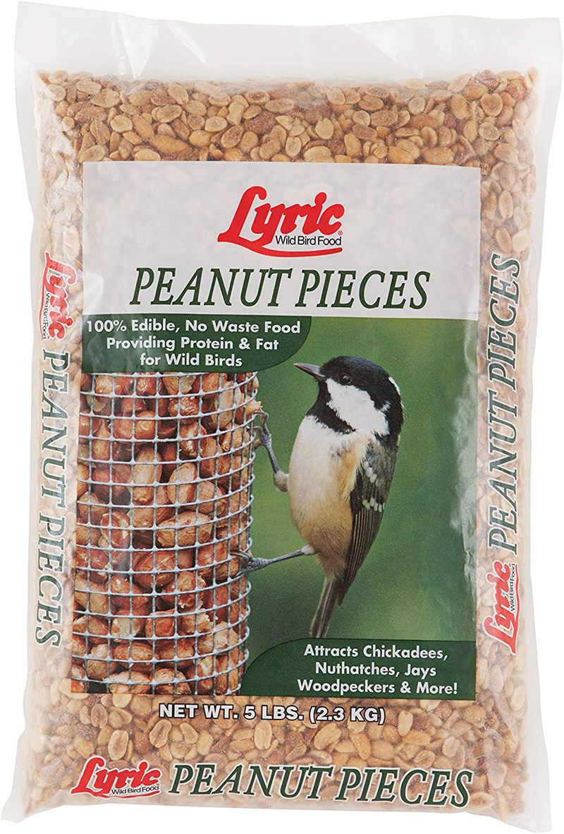 Lyric 2647464 Peanut Pieces Wild Bird Food, 5 lb Animals & Pet Supplies > Pet Supplies > Bird Supplies > Bird Food Lebanon Seaboard Corporation Food 5 lb 
