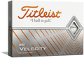 Titleist Velocity Golf Balls, White, (One Dozen)  Titleist .White, Golf Balls  