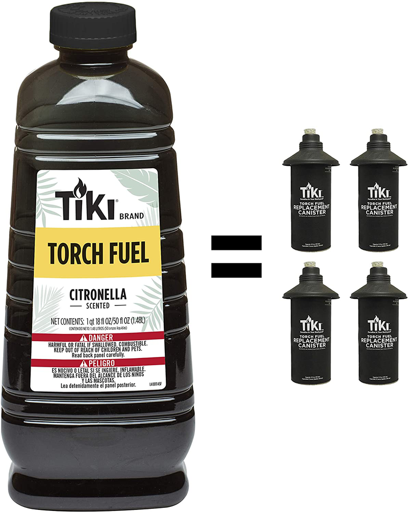 Tiki Brand Citronella Scented Torch Fuel, 50 Ounces Home & Garden > Lighting Accessories > Oil Lamp Fuel TIKI   