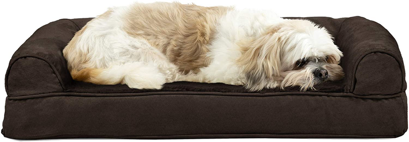 Furhaven Orthopedic Dog Beds for Small, Medium, and Large Dogs, CertiPUR-US Certified Foam Dog Bed Animals & Pet Supplies > Pet Supplies > Dog Supplies > Dog Beds Furhaven Plush & Suede Espresso Cooling Gel Foam Medium (Pack of 1)