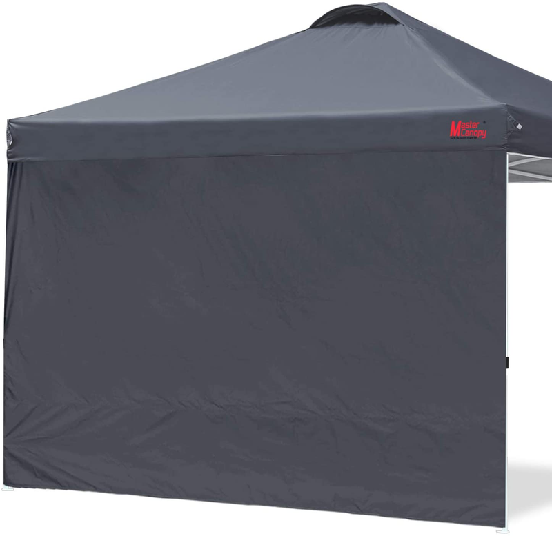 MASTERCANOPY Pop Up Canopy Tent Instant Shelter Beach Canopy with 1 Sidewall(10'x10',Dark Gray) Home & Garden > Lawn & Garden > Outdoor Living > Outdoor Structures > Canopies & Gazebos MASTERCANOPY   