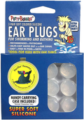 Putty Buddies Original Swimming Earplugs - The Best Swimming Ear Plugs - Block Water - Super Soft - Comfortable - Great for Kids - 3-Pair Pack Sporting Goods > Outdoor Recreation > Boating & Water Sports > Swimming Putty Buddies Clear  