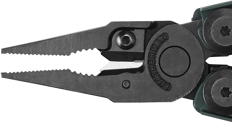 LEATHERMAN, Signal Camping Multitool with Fire Starter, Hammer and Emergency Whistle, Topographical Print