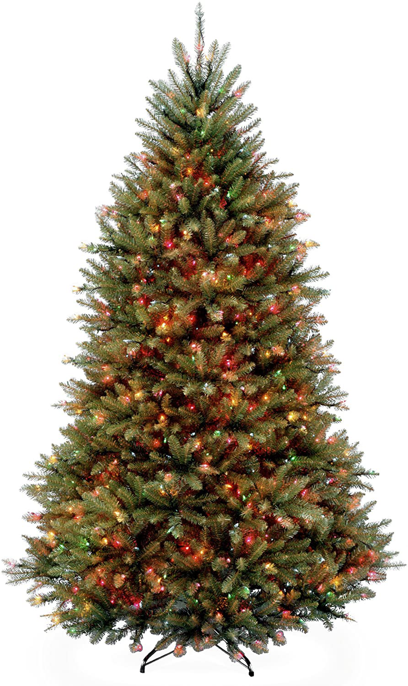 National Tree Dunhill Fir Tree With Dual Color LED Lights , 7.5 Feet Home & Garden > Decor > Seasonal & Holiday Decorations > Christmas Tree Stands National Tree - Drop Ship   